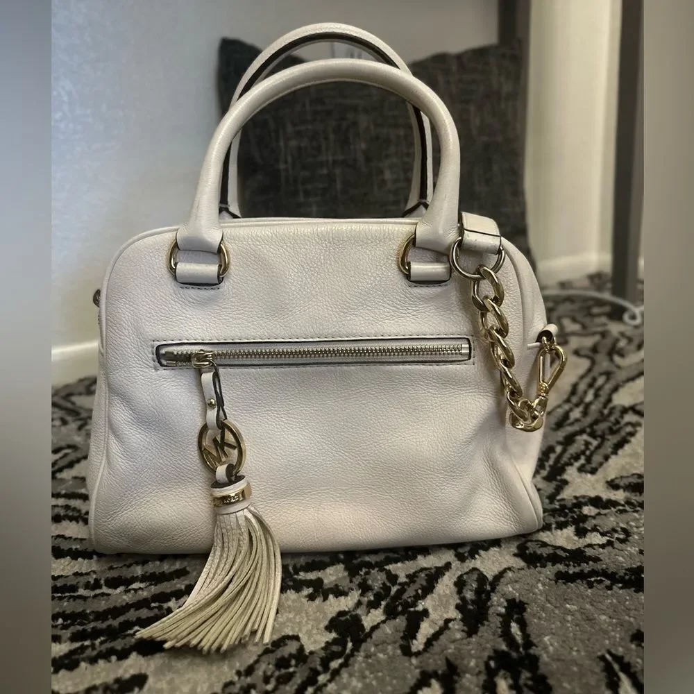 Michael Kors White Morgan bag